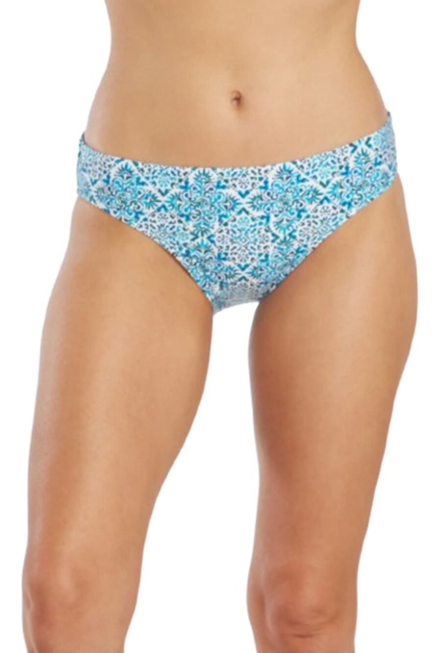 HELEN JON Women's Convertible Hipster Bikini Bottom Small Blue Montrose NWT